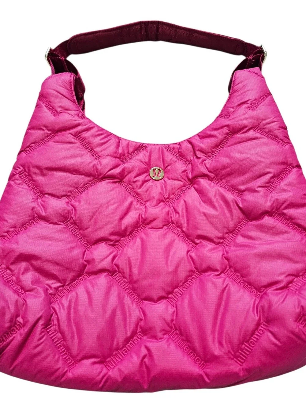 pink lululemon shoulder bag Nylon Pre Loved Purse ReturnStyle lululemon athletica | Bags |